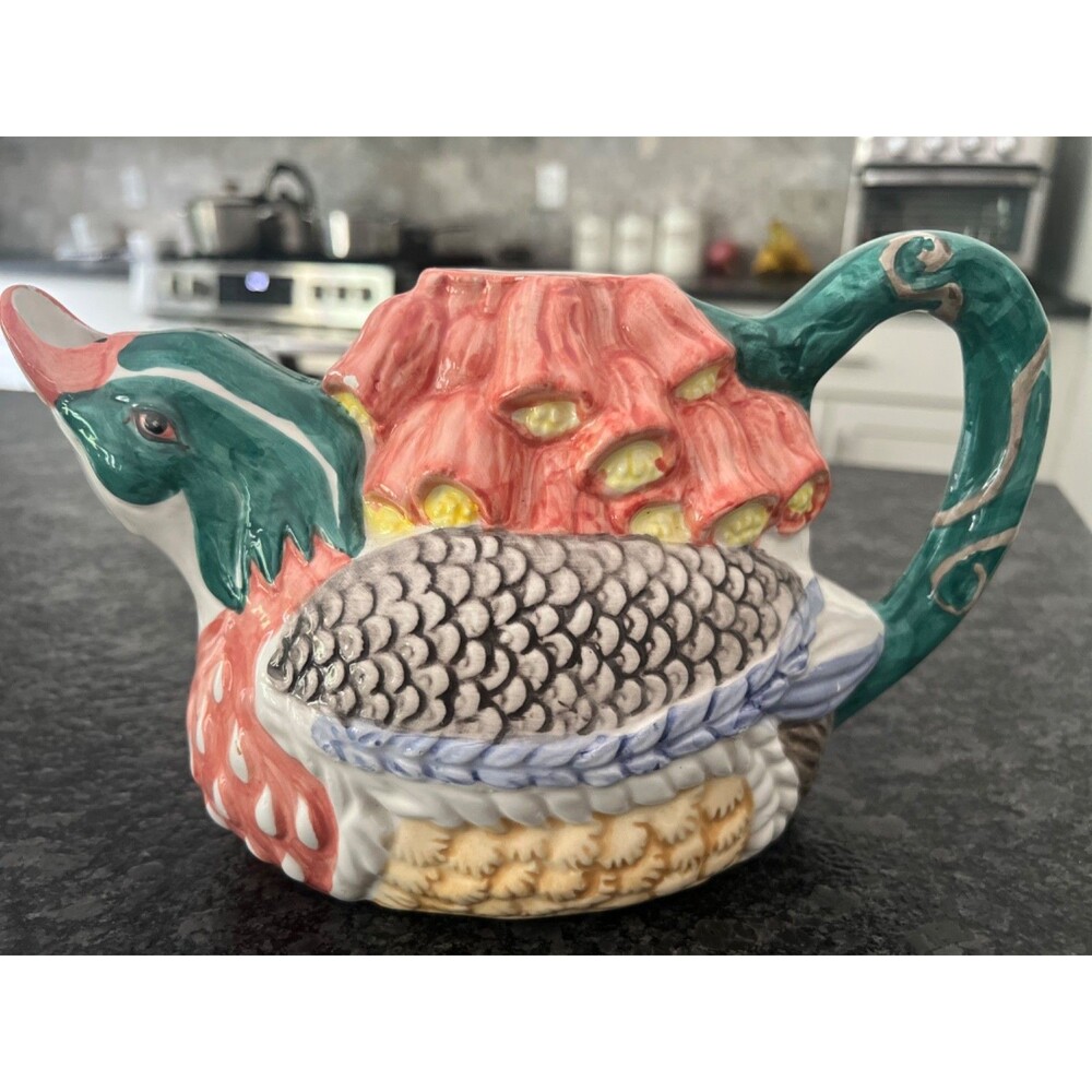 Vintage Ceramic Duck Teapot
